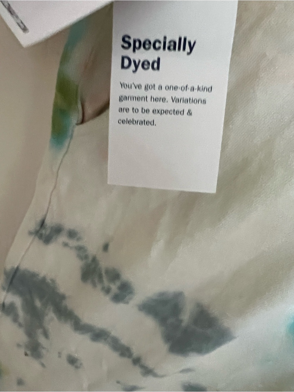 NWT Old Navy Tie-Dye Track Joggers in Cream, Green, Yellow Women’s Size XL tall. - Picture 5 of 6